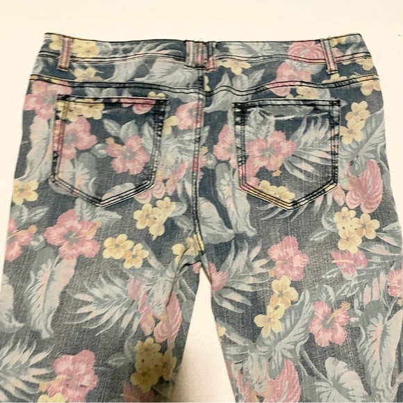 Mossimo Supply Co Floral Jeans Size 17 - Picture 10 of 15